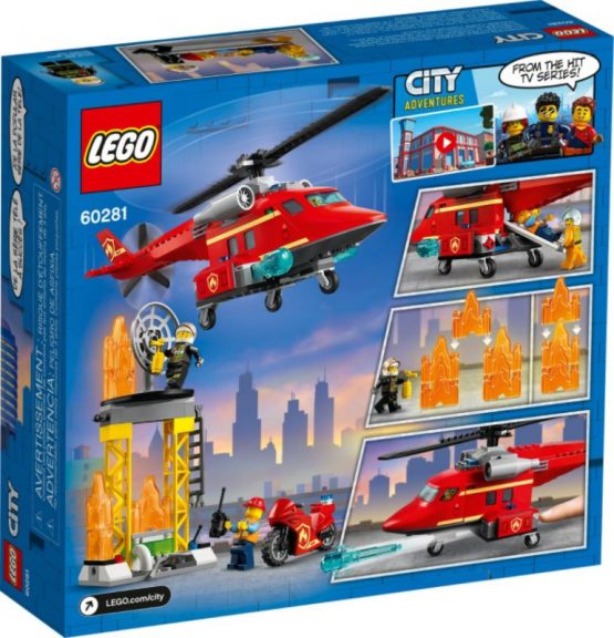 LEGO City Fire Rescue Helicopter (60281)